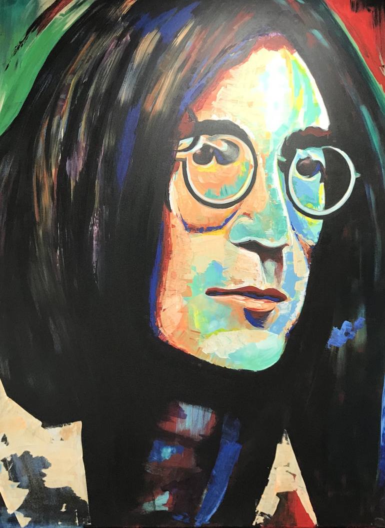 Lennon Painting by Rony Sussan | Saatchi Art