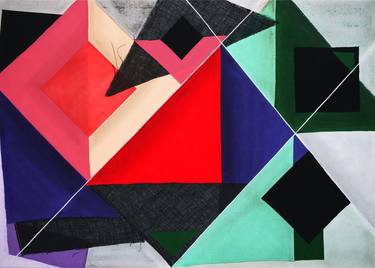 Original Cubism Abstract Paintings by Rony Sussan