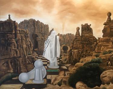 Print of Surrealism Religious Paintings by Rony Sussan