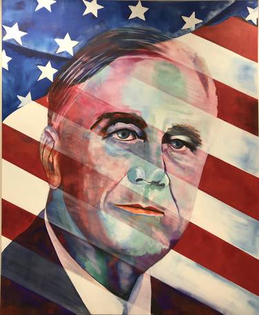 Original Political Paintings by Rony Sussan