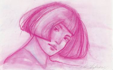 Girl in Magenta Pink thumb