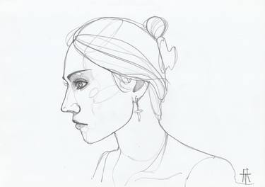 Original People Drawings by Anastasia Terskih