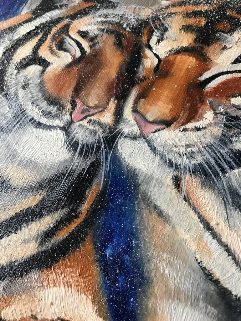 Original Contemporary Animal Painting by Anastasia Terskih