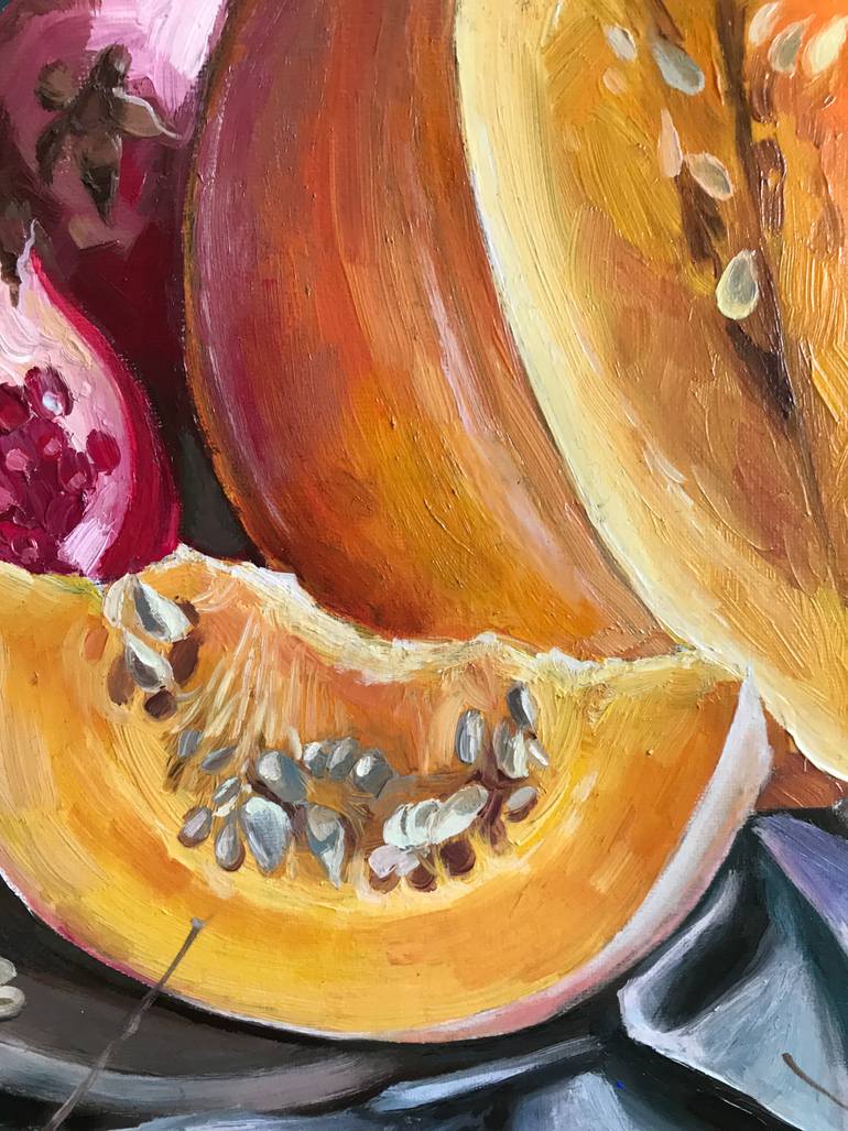 Original Conceptual Still Life Painting by Anastasia Terskih