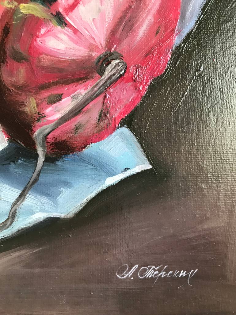 Original Conceptual Still Life Painting by Anastasia Terskih