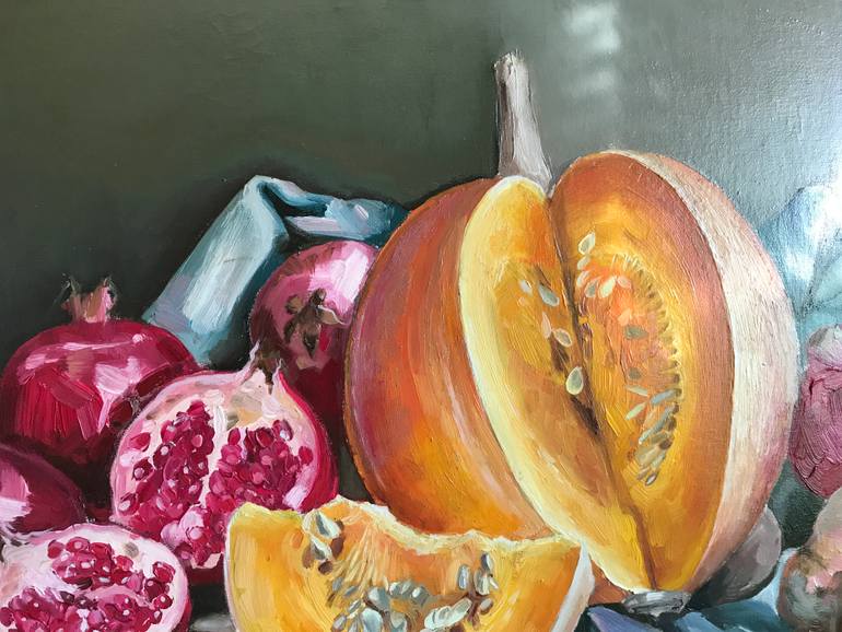 Original Conceptual Still Life Painting by Anastasia Terskih