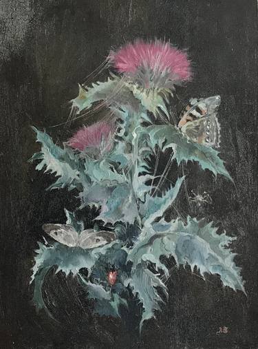 Print of Modern Floral Paintings by Anastasia Terskih