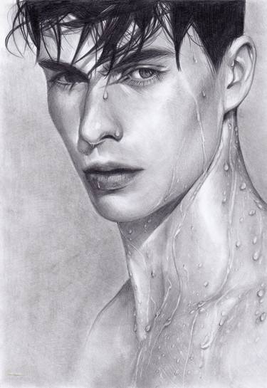 Print of Men Drawings by Anastasia Terskih