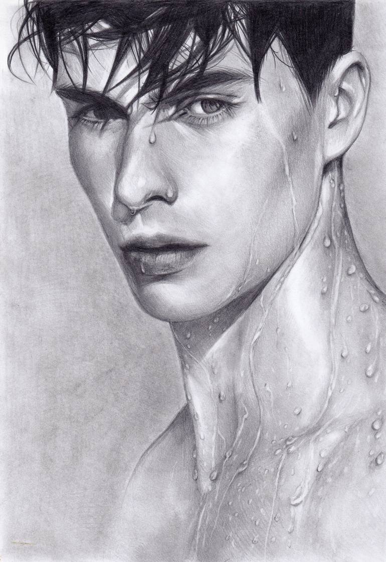 Print of Modern Men Drawings by Anastasia Terskih