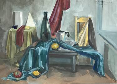 Original Modern Still Life Paintings by Anastasia Terskih