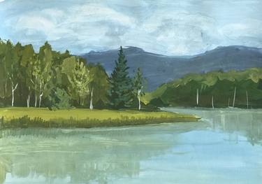 Original Landscape Paintings by Anastasia Terskih