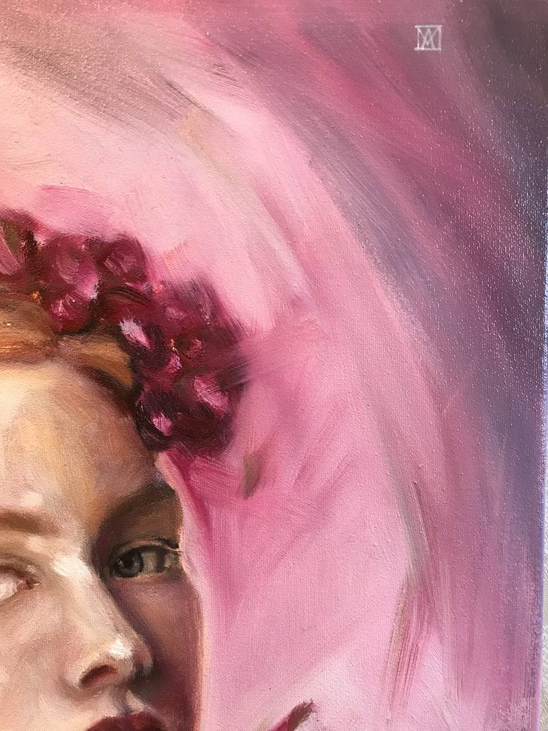 Original Abstract Women Painting by Anastasia Terskih