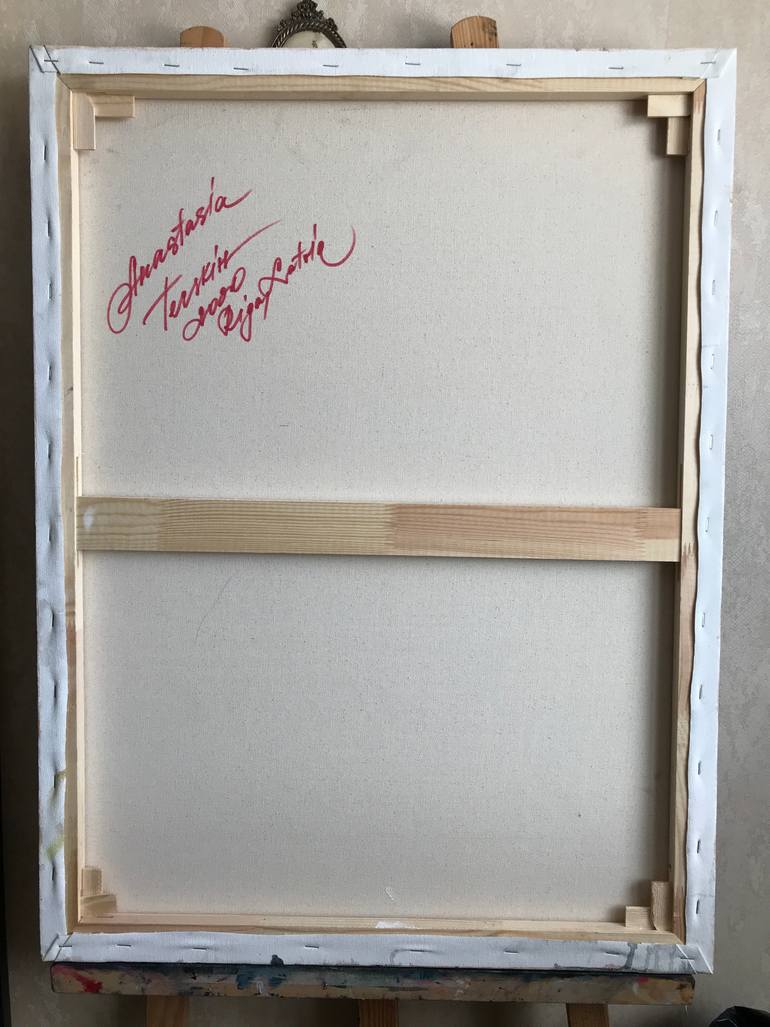 Original Figurative Love Painting by Anastasia Terskih