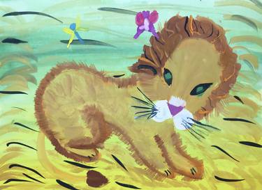 Original Animal Paintings by Anastasia Terskih
