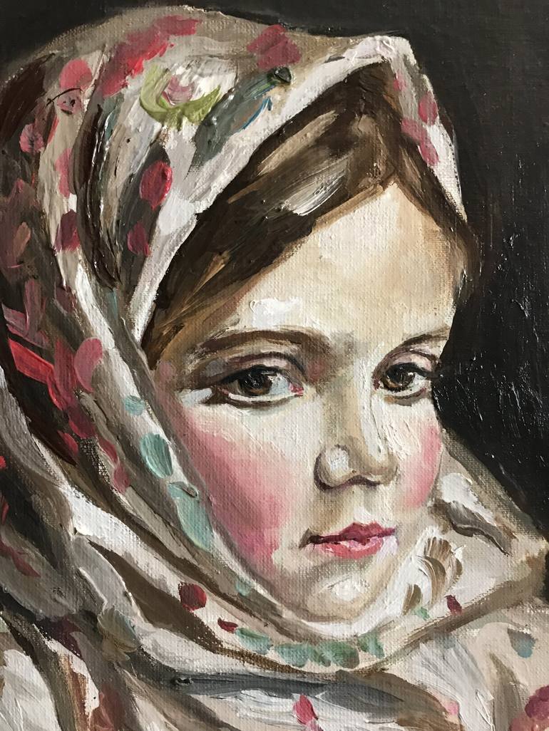 Original Children Painting by Anastasia Terskih