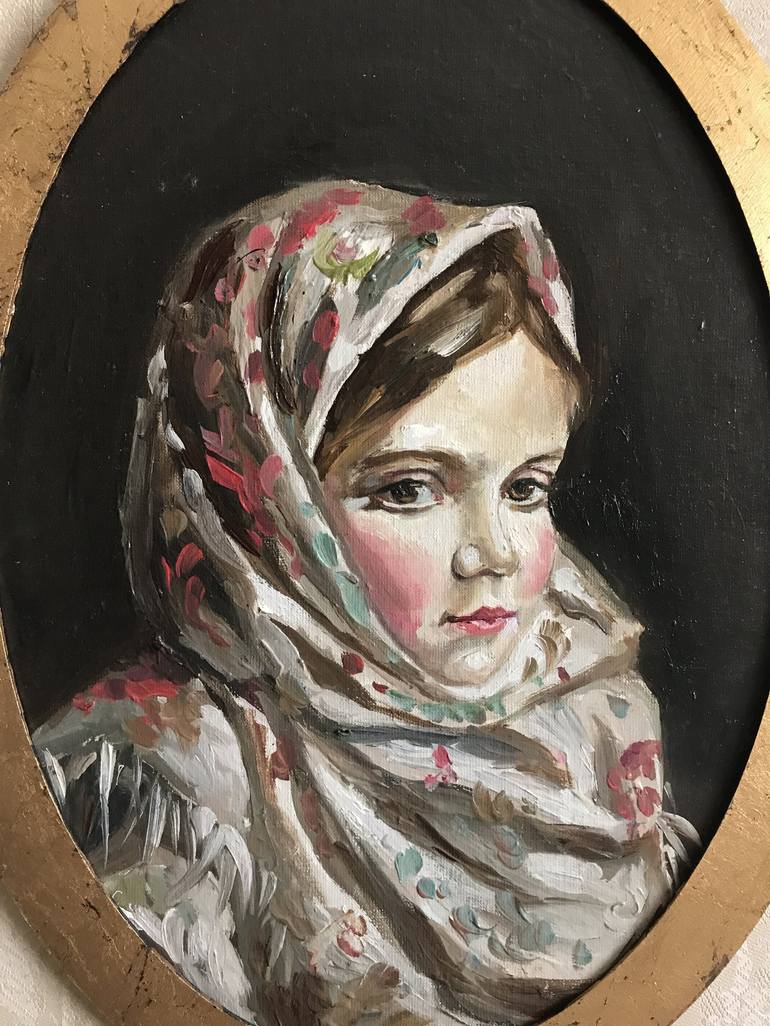 Original Children Painting by Anastasia Terskih