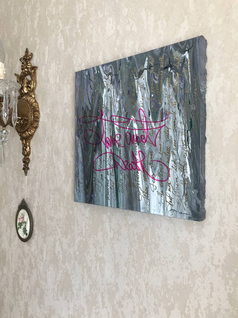 Original Conceptual Abstract Painting by Anastasia Terskih