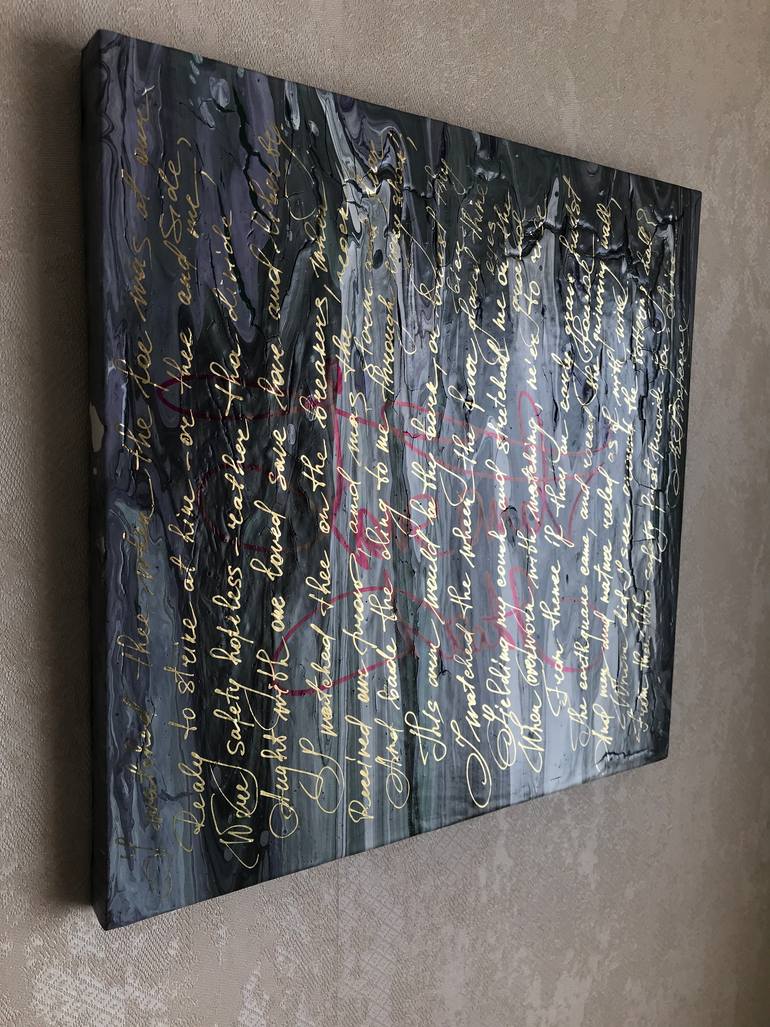 Original Conceptual Abstract Painting by Anastasia Terskih