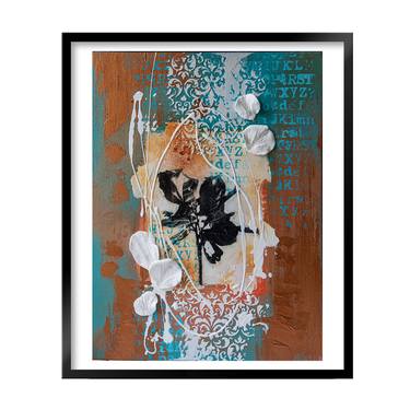 Print of Abstract Expressionism Botanic Paintings by Kateryna Zelenska