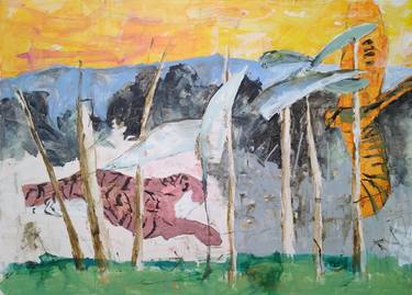 Print of Expressionism Seasons Paintings by Barry Stone