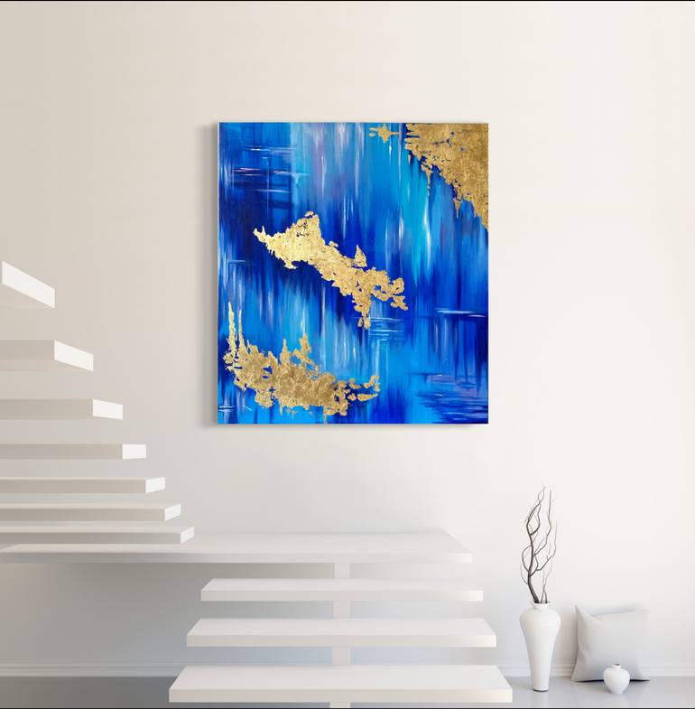 Original Abstract Painting by Halina Snigur