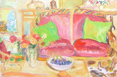 Print of Interiors Paintings by Ivana Prlincevic