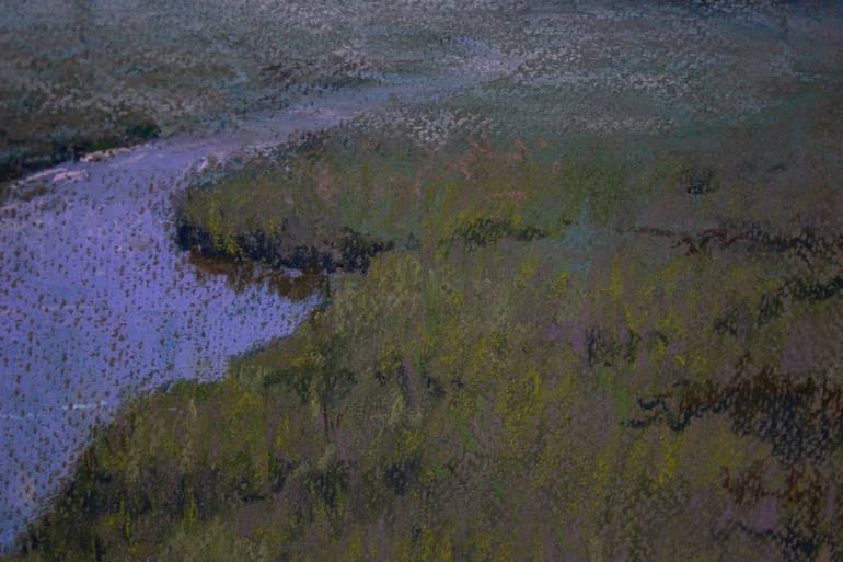 Original Impressionism Landscape Drawing by Igor Krieger