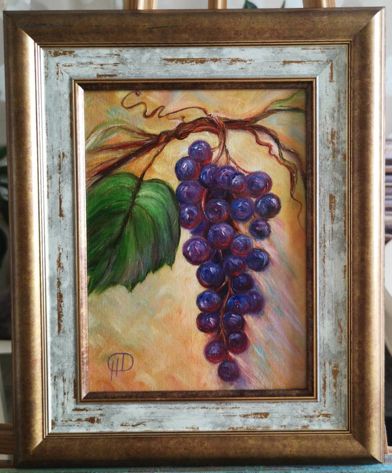 Original Fine Art Botanic Painting by Natalie Demina