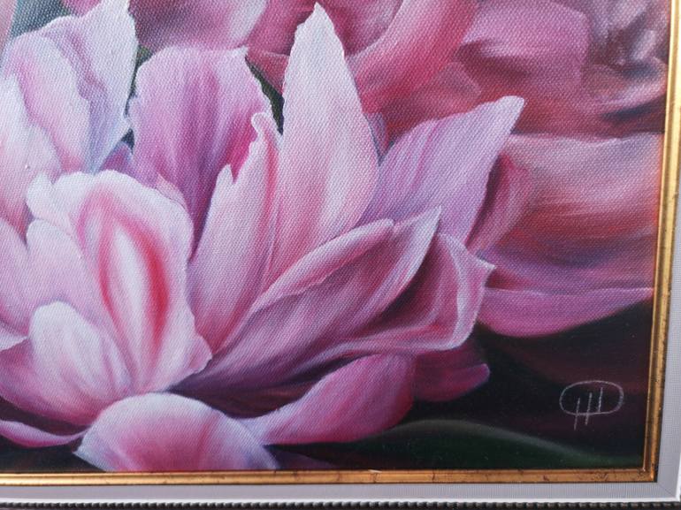 Original Fine Art Floral Painting by Natalie Demina