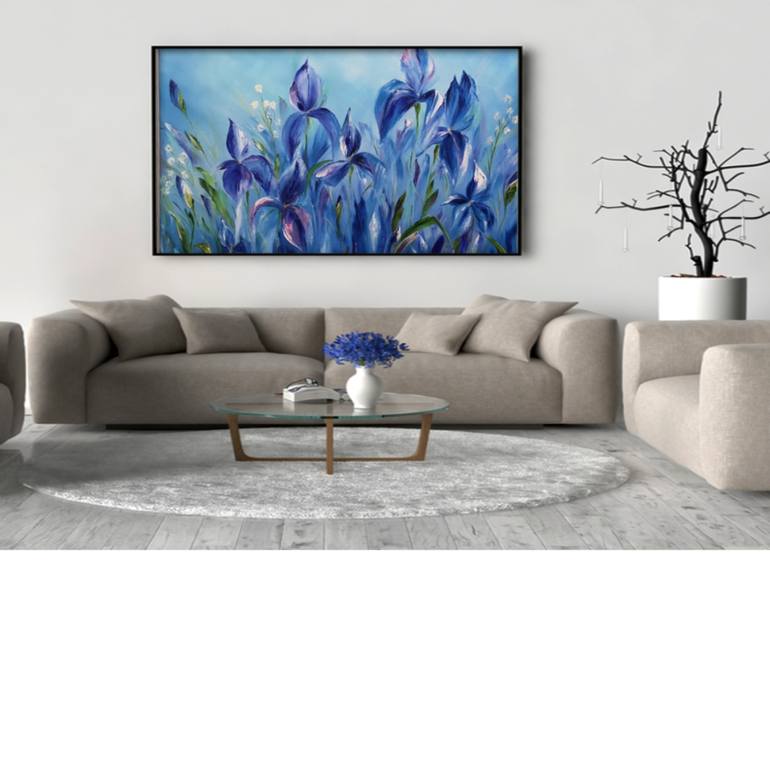 Original Fine Art Floral Painting by Natalie Demina