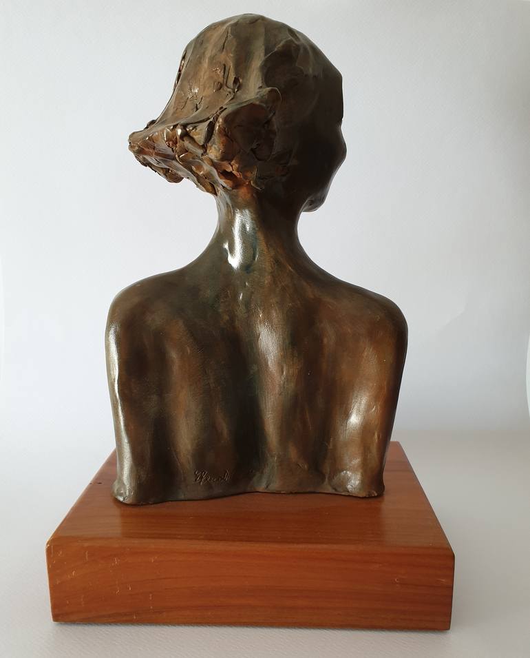 Original Expressionism Women Sculpture by ELENA DI CUONZO
