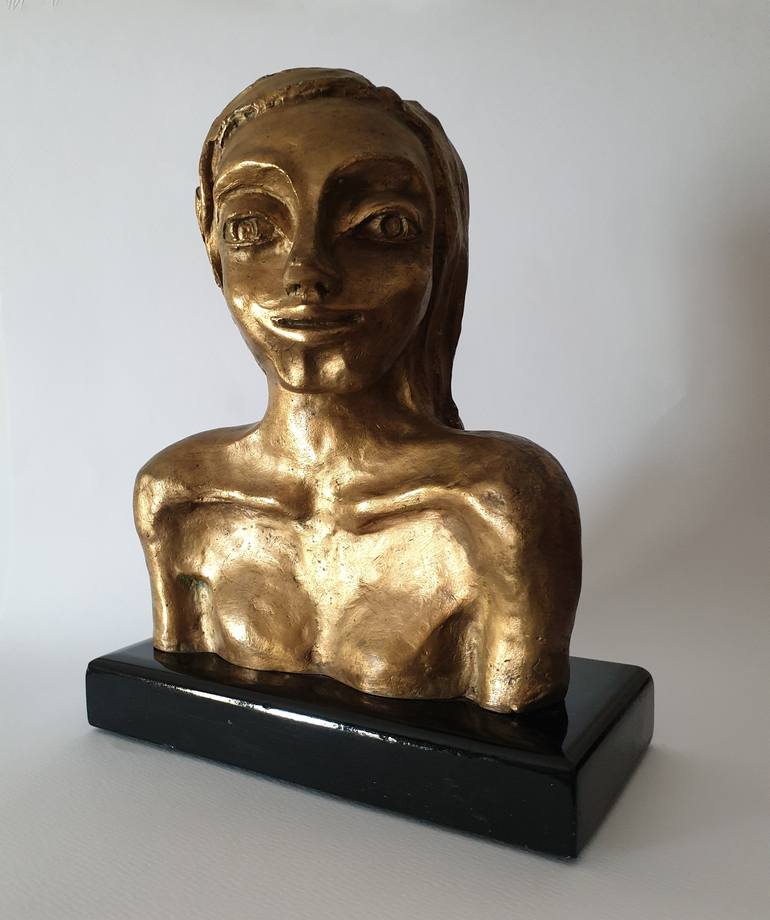 Original Expressionism Women Sculpture by ELENA DI CUONZO