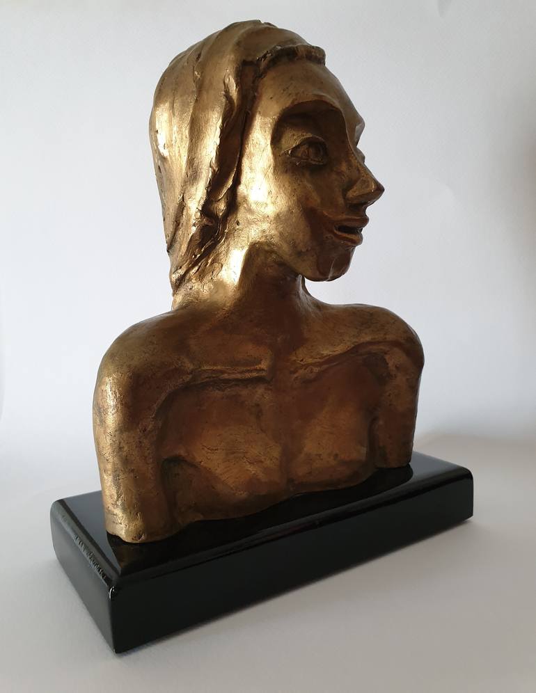 Original Expressionism Women Sculpture by ELENA DI CUONZO