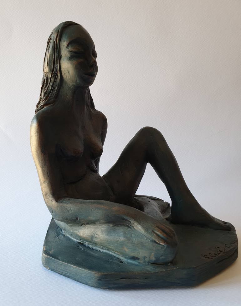 Original Women Sculpture by ELENA DI CUONZO