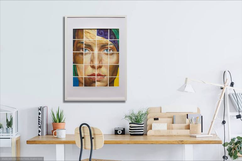 Original Figurative People Painting by Yaroslav Kurbanov