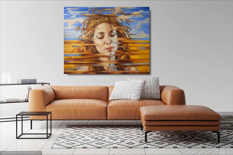 Original Symbolism Women Painting by Yaroslav Kurbanov