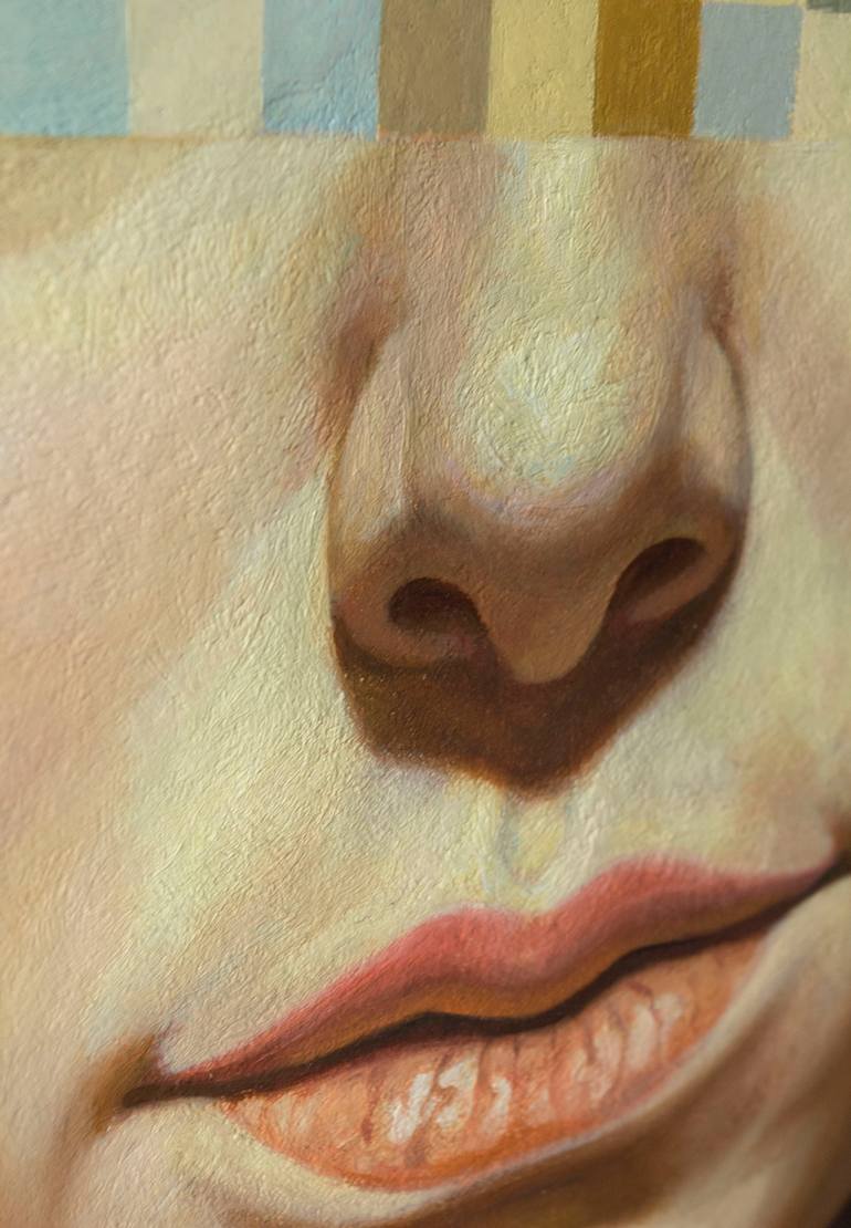 Original Conceptual People Painting by Yaroslav Kurbanov