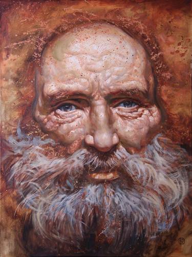 Print of Portrait Paintings by Yaroslav Kurbanov