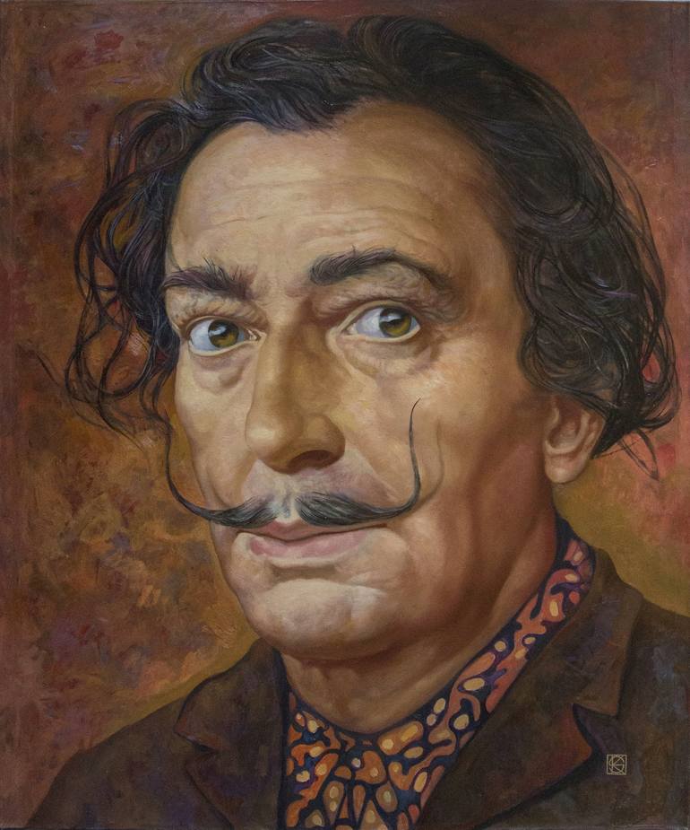 Original Portraiture Portrait Painting by Yaroslav Kurbanov