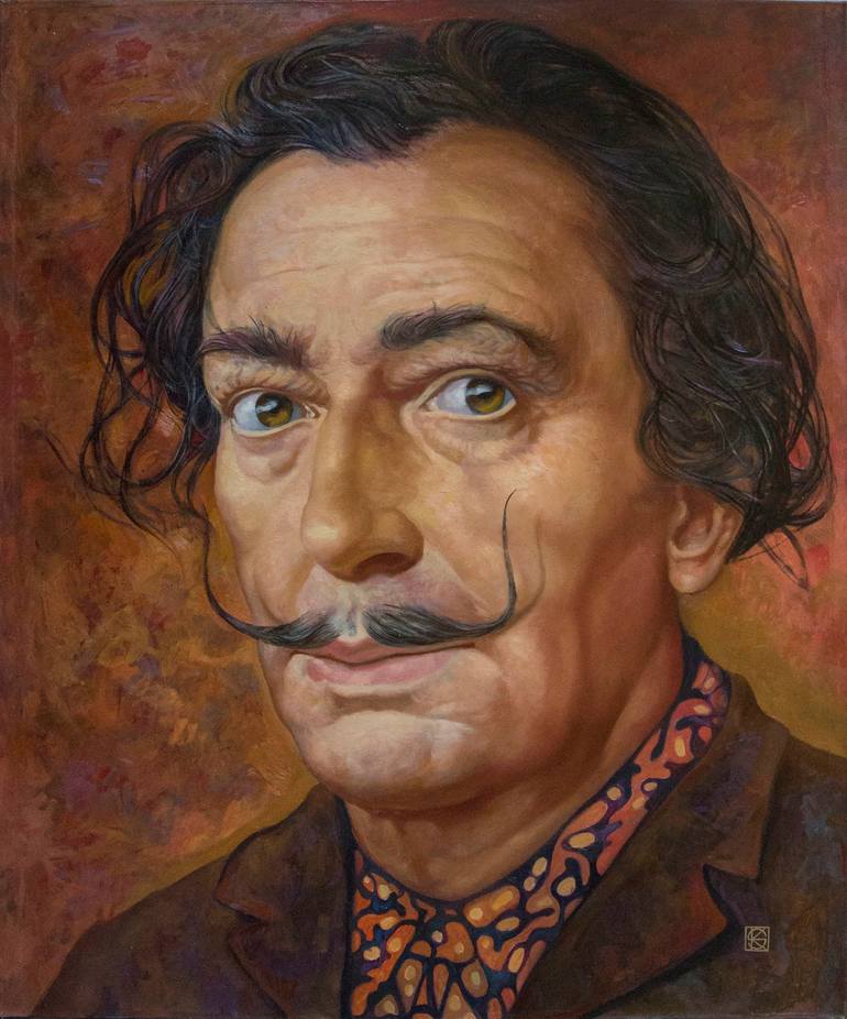 Original Figurative People Painting by Yaroslav Kurbanov