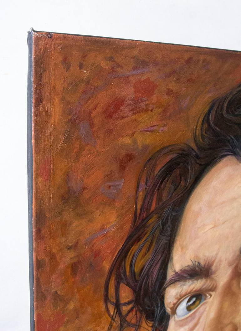Original Figurative People Painting by Yaroslav Kurbanov