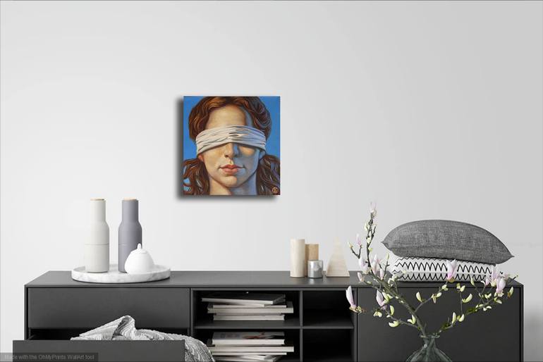 Original Figurative People Painting by Yaroslav Kurbanov