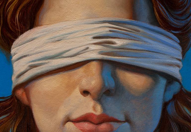 Original Figurative People Painting by Yaroslav Kurbanov