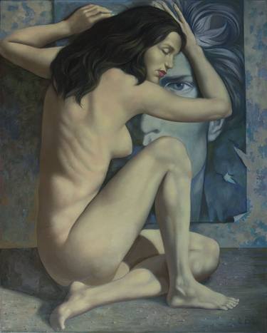 Original Figurative Erotic Paintings by Yaroslav Kurbanov
