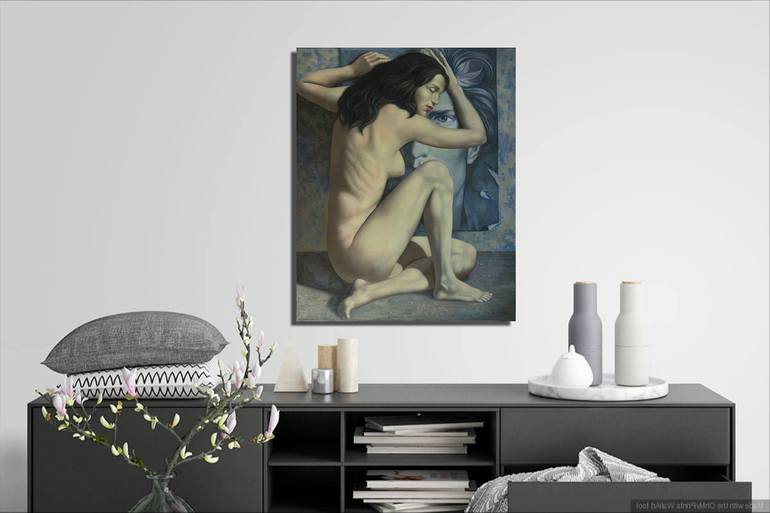 Original Erotic Painting by Yaroslav Kurbanov