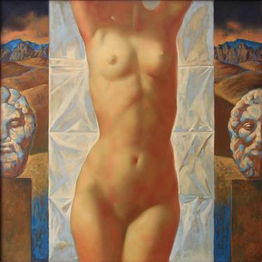 Print of Nude Paintings by Yaroslav Kurbanov