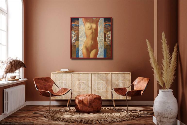 Original Nude Painting by Yaroslav Kurbanov