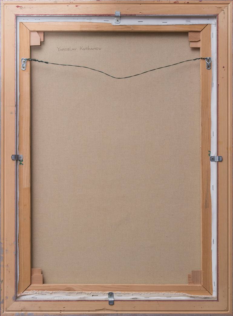 Original Art Deco People Painting by Yaroslav Kurbanov