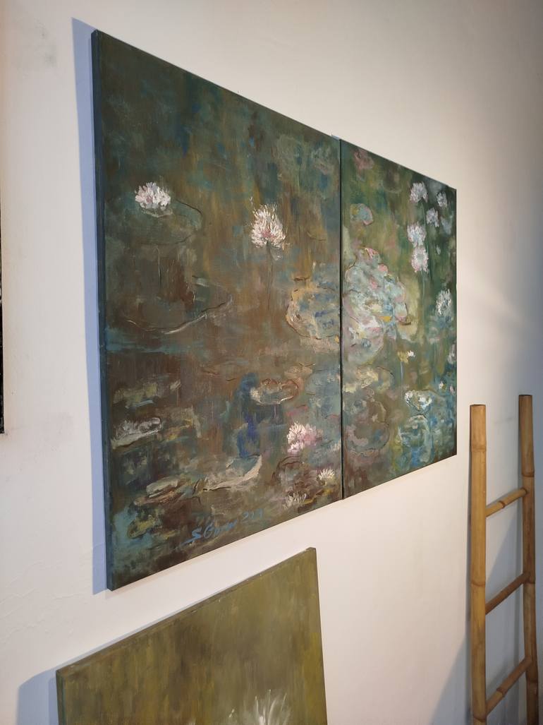 Original Impressionism Landscape Painting by Svetlana Gorina