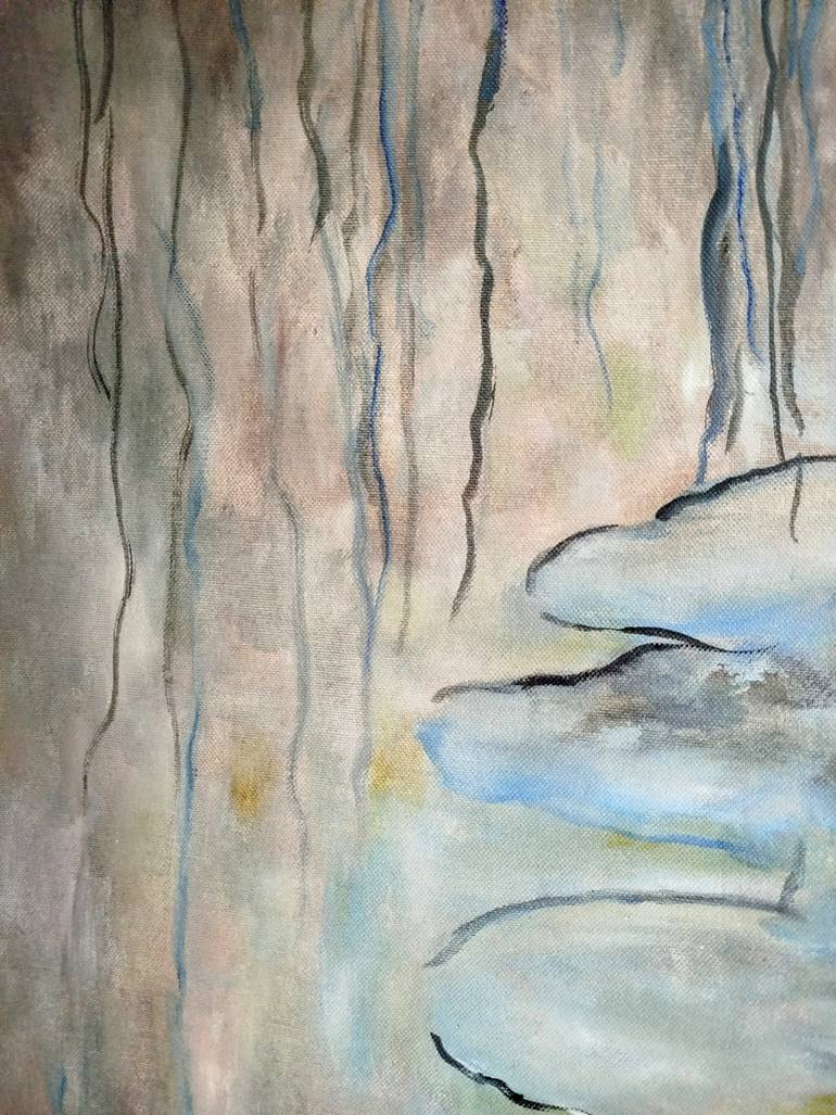 Original Abstract Expressionism Landscape Painting by Svetlana Gorina